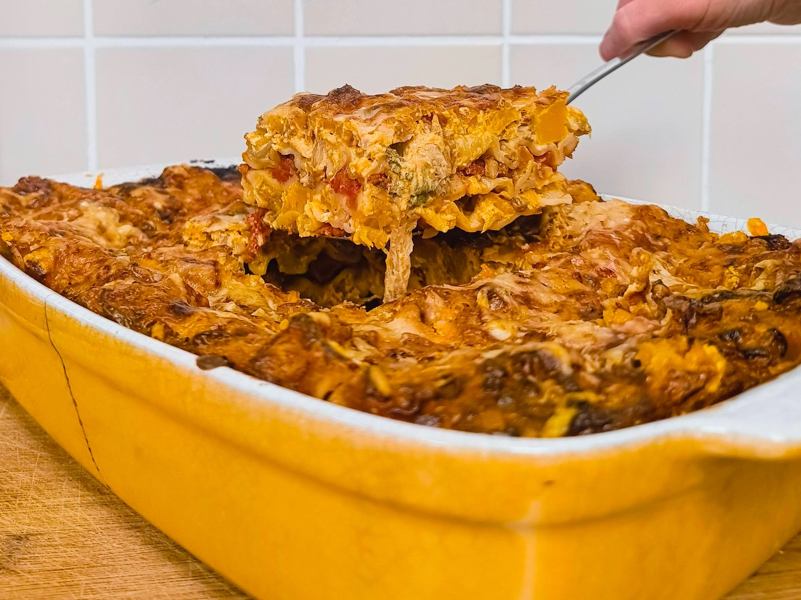 Lasagne Seconde veggie voor 2 personen