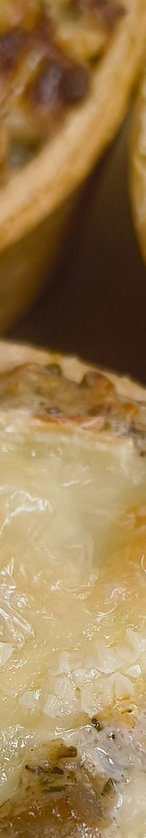 4 kazen quiche met prei champignons en seizoenssalade 1 pers.