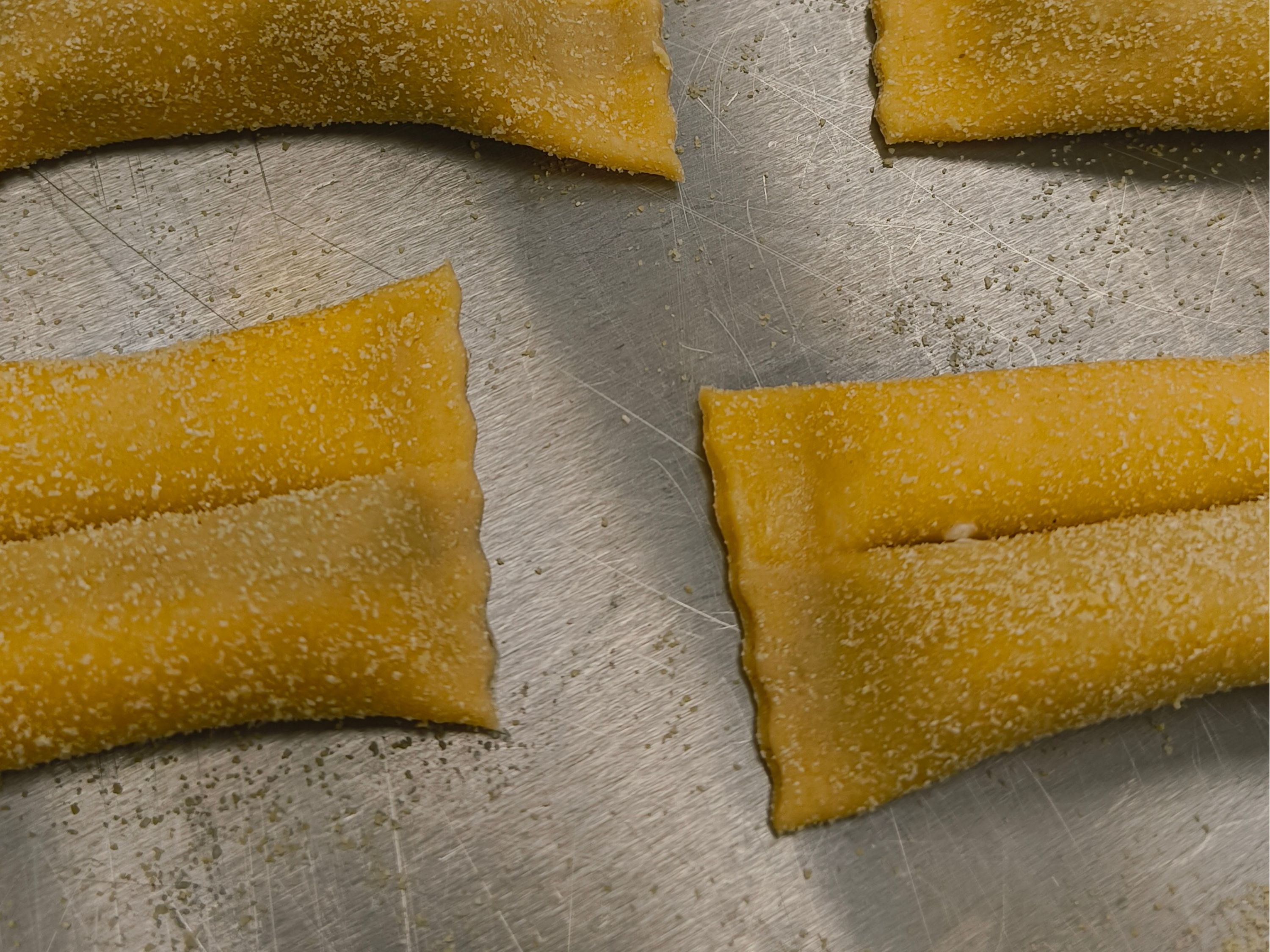 Duo ravioli met champignons en ricotta parmezaan voor 2 personen