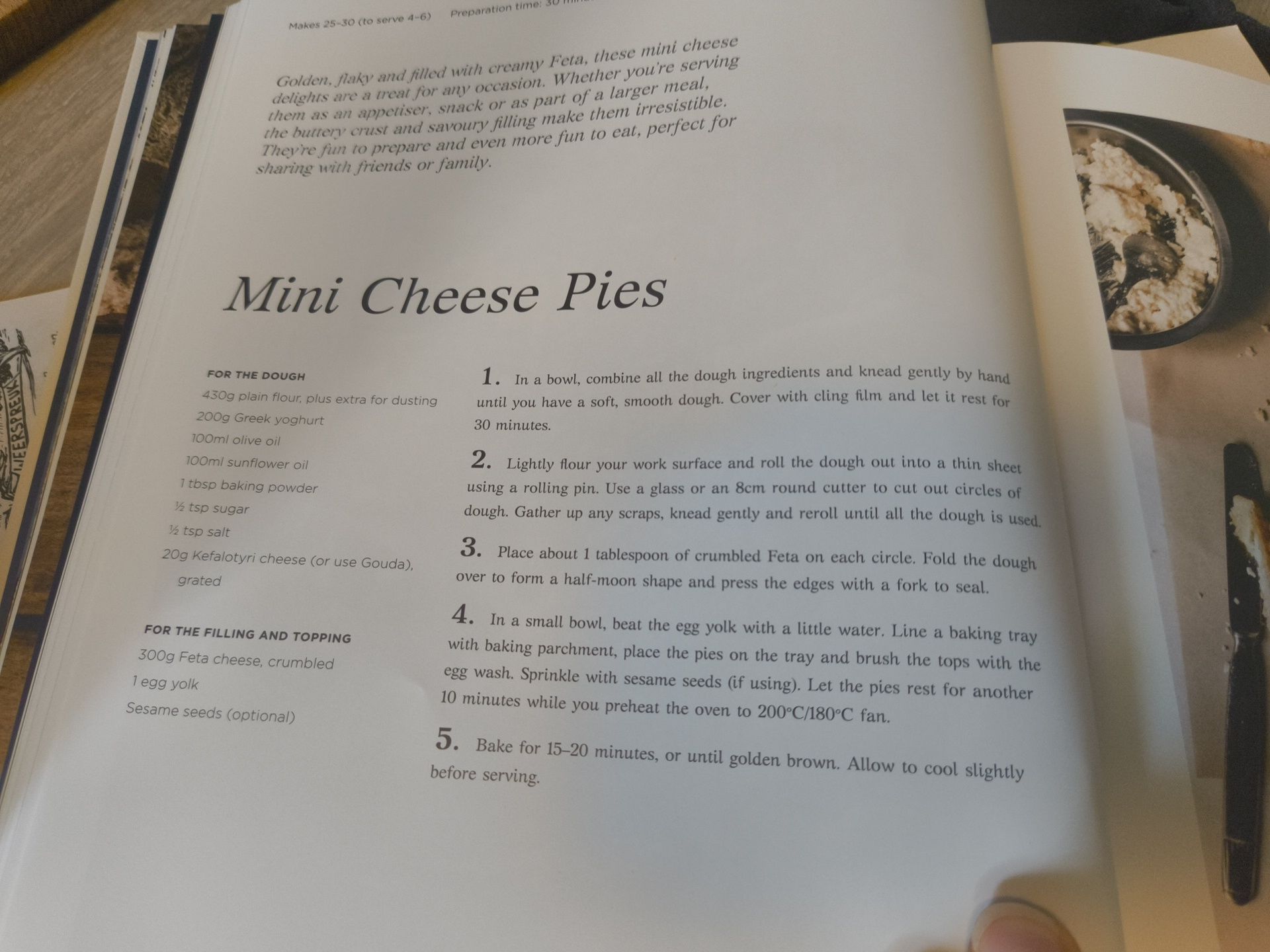 Mini Cheese Pies